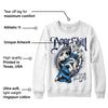 AJ Spizike White Obsidian DopeSkill Sweatshirt Money Loves Me Graphic