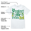 Green Collection DopeSkill T-Shirt Protect Me From Evil Graphic