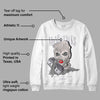 Cement Grey 2s DopeSkill Sweatshirt Money Talks Graphic