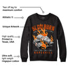 Brilliant Orange 12s DopeSkill Sweatshirt Slow Burn Graphic