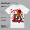 Fire Red 3s DopeSkill T-Shirt Drip'n Never Tripp'n Graphic