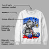 Royal Blue Collection DopeSkill Sweatshirt Sick Bear Graphic