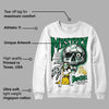 Lucky Green 5s DopeSkill Sweatshirt Mystery Ghostly Grasp Graphic