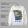 Royal Blue Collection DopeSkill Sweatshirt Paid In Full Graphic