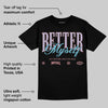 Harris Tweed x Denim Turquoise Dunk DopeSkill T-Shirt Better Myself Graphic
