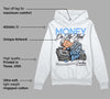 Powder Blue 9s DopeSkill Hoodie Sweatshirt MOMM Graphic