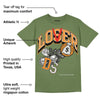 Olive 5s DopeSkill Olive T-shirt Loser Lover Graphic