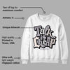 Cement Grey 2s DopeSkill Sweatshirt Talk Is Chip Graphic