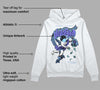 University Blue Collection DopeSkill Hoodie Sweatshirt Nevermind Graphic