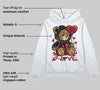 Black Toe 14s DopeSkill Hoodie Sweatshirt Broken Bear Graphic