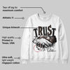 Olive 9s DopeSkill Sweatshirt Trust No One Graphic