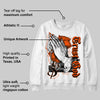 Orange Milk DopeSkill Sweatshirt Trust God Graphic