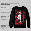 Red Collection DopeSkill Sweatshirt Built Different Graphic