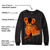 Brilliant Orange 12s DopeSkill Sweatshirt Sneakerhead BEAR Graphic