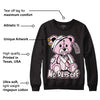 Dunk Low Pink Foam DopeSkill Sweatshirt Hurt Bear Graphic