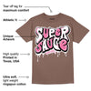 Dunk Smokey Mauve Playful Pink White Brown DopeSkill Brown Savana T-shirt Super Sauce Graphic