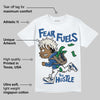 Storm Blue 1s 2025 DopeSkill T-Shirt Fear Fuels The Hustle Graphic