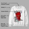 Red Cement 4S DopeSkill Sweatshirt Money Talks Graphic