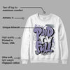 Indigo Haze 5s DopeSkill Sweatshirt New Paid In Full Graphic