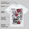 White Cement 4s DopeSkill T-Shirt Side Hustle Graphic