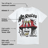 Flight Club 4s DopeSkill T-Shirt No Rules Graphic