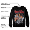 Bred Reimagined 4s DopeSkill Sweatshirt Queen Of Hustle Graphic