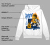 Dunk Blue Jay and University Gold DopeSkill Hoodie Sweatshirt Drip'n Never Tripp'n Graphic