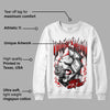 Red Cement 4S DopeSkill Sweatshirt Money On My Mind Graphic