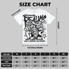 Dunk Panda White Black DopeSkill Oversize Print T-Shirt Distorted Realms Graphic