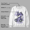 Indigo Haze 5s DopeSkill Sweatshirt Smile Through The Pain Graphic