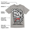 Grey Collection DopeSkill Grey T-shirt Paid In Full Graphic