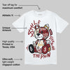 Dunk Sisterhood Team Red DopeSkill T-Shirt Smile Through The Pain Graphic