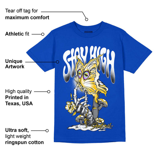 Laney 14s DopeSkill Varsity Royal T-shirt Stay High Graphic