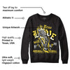 Yellow Snakeskin 11s DopeSkill Sweatshirt True Love Will Kill You Graphic