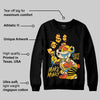 Yellow Collection DopeSkill Sweatshirt Make Money Graphic