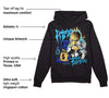 University Blue 13s DopeSkill Hoodie Sweatshirt Drip'n Never Tripp'n Graphic