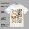 Wheat 13s DopeSkill T-Shirt Real Ones Move In Silence Graphic