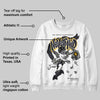 Black Cat 3s DopeSkill Sweatshirt Nevermind Graphic