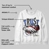 Rare Air 4s DopeSkill Sweatshirt Trust No One Graphic