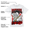 Red Cement 4S DopeSkill T-Shirt Sorry I've Been Trappin Graphic