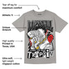 Grey Collection DopeSkill Grey T-shirt Sorry I've Been Trappin Graphic