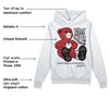 Red Taxi 12s DopeSkill Hoodie Sweatshirt Love Kills Graphic