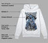 Powder Blue 9s DopeSkill Hoodie Sweatshirt Life or Die Graphic