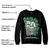 Green Glow 1s DopeSkill Sweatshirt Paid In Full Graphic