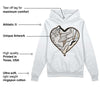 Sail 5s DopeSkill Hoodie Sweatshirt Heart Jordan 5 Graphic