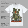 Olive Collection DopeSkill T-Shirt MOMM Bear Graphic