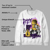 Field Purple 12s DopeSkill Sweatshirt Drip'n Never Tripp'n Graphic