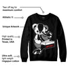 "Black/White" 1s DopeSkill Sweatshirt Sneakerhead BEAR Graphic