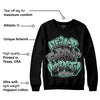 Green Glow 3s DopeSkill Sweatshirt Never Forget Loyalty Graphic