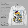 Blue Grey 13s DopeSkill Sweatshirt Trippin Graphic